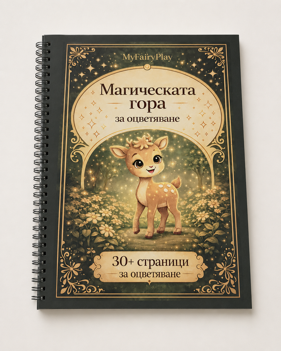 Магическата гора: Истории за оцветяване с Мило